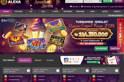Rahasia Sukses Bermain Slot Online: Mengenal Fitur dan Jackpot yang Menguntungkan di ALEXAVEGAS